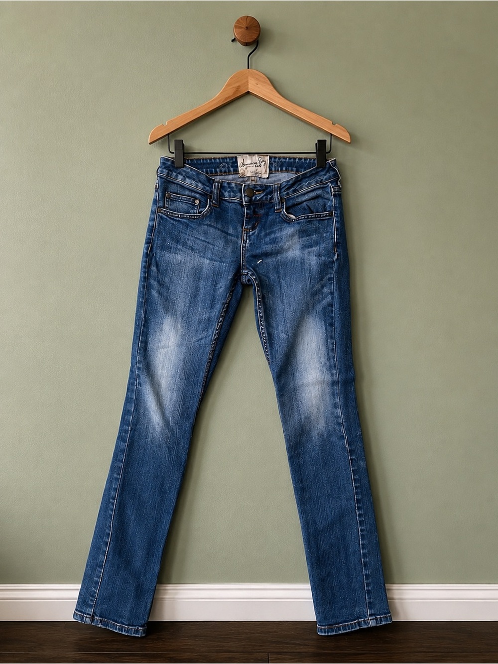 American Rag Blue Straight Leg Jeans